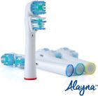 Replacement Brush Heads Compatible With Oral B- Double Clean Design 4 Or 16 Pcs
