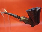 Vintage Ben Wade Golden Walnut Estate Pipe Made In Denmark