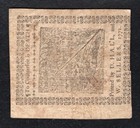 April 3  1772 2s Two Shillings Pennsylvania Colonial Currency Note