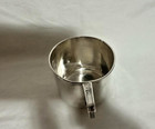 Kids Sterling Silver Cup Letter J Monogram 56 Grams