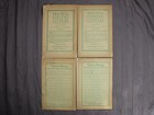 1903-1904 Ginseng Garden Complete Set 4 Rare Ginseng Cultivation Magazines