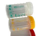 Vintage Playtex Drop In Original Nurser Bottle Holder 4oz Yellow Red Green 3 Set