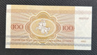 Belarus 100 Roubles Uncirculated Banknote  1992