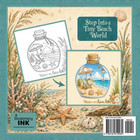 Bottled Beach  A Cozy 8 5 X 8 5 Adult Coloring Book Full Of Enchanting Beach Ima