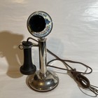 Antique Candlestick Bell Telephone Celluloid Advertising Southern New England Co
