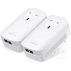 Tp-link Tl-pa9020p Kit - Av2000 2-port Gigabit Passthrough Powerline Starter