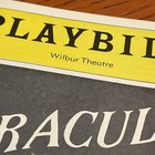 Edward Gorey Dracula Frank Langella   Bram Stoker 1977 Boston Tryout Playbill