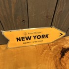 Veuve Clicquot New York Reims Arrow Sign