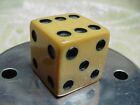 Unusual Vintage Round Cookie biscuit Cutter Large Bakelite Die dice Knob