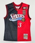      Allen Iverson Signed 76ers Mitchell   Ness Authentic Jersey  beckett 