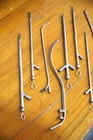 Vintage Surgical Medical Tool Lot Trocar Manipulator Embalming Oddity Antique
