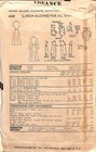 Rare Vintage 1950s Dress Advance Sewing Pattern 6228 Bust 36 Complete