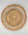 Farmhouse boho Vintage Wicker Woven Fruit Basket