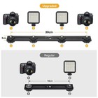 13 Inch Flash Bracket  Long Dual Camera Mount With 1 4    Hot Shoe
