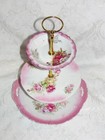Custom Three Tier Cake Stand Made With Antique Plates Tea Party