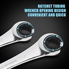 10 Pcs Sae Ratcheting Wrench Combination Wrench Set 10 Pcs set With 72 Teeth