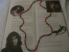 Jim Morrison Cobra Necklace    the Doors  Reverse Colors Movie Bead Necklace