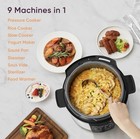 Cosori Pressure Cooker 6qt  Stainless Steel  9-in-1 Silver  - Factory Sealed
