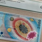 Space Galaxy Romania 2000 Lei 1999 Commemorative Polymer Romanian Legacy 66 Ppq