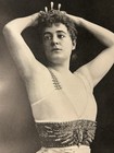 Vintage 1895 Antique Print  sibyl Sanderson As Tha  s  Typogravure Original
