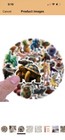 500pcs Italian Brainrot Meme Stickers     Absurd Humor Vinyl Decals   Waterproof