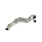 For Yamaha Mt-07 Fz07 Xsr700 Yzf R7 Full Exhaust System Front Pipe 420mm Muffler