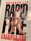 Vintage Rapid Fire  Brandon Lee 1992 Original  Theatre  Lobby Movie Poster