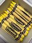 Retired Collectible Crayola Lemon Yellow Crayons Bulk Pack Of 24