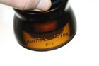 Vintage Amber Whitall Tatum No 1 Insulator