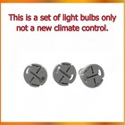 2006-2010 Hummer H3 Climate Control Replacement Light Bulbs