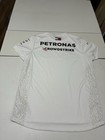 Mercedes Amg Petronas Shirt Large White Formula 1 Team Racing Sponsor F1 Jersey