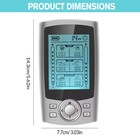 Tens Unit Muscle Stimulator Body Circulation Pain Relief Therapy Machine Device