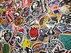 100 Skateboard Stickers Bomb Vinyl Laptop Luggage Decals Dope Sticker Lot Super