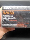 Quantegy Avx 60 Professional Audio Cassette 10 Pack High Speed Duplication   