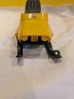 1970 Tonka Yellow Plastic Snowmobile With Pressed Steel Trailer