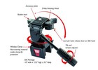 Bog-pod 735561 Ssa  Spotting Scope Adaptor window Mount