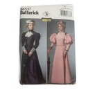 Butterick 6537 Victorian Misses Size 14-22 Sewing Pattern Used But Uncut