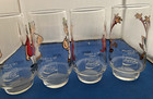 Vintage 1975 Popeye Coca Cola Kollect-a-set Series Drinking Glass Set Of 4