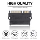 10x Sata 22p 7 15pin Male Plug To Sata 22pin 7 15p Female Jack Convertor Adapter
