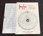 Vintage Concise Circular Slide Rule By Takeda With Monsanto Logo