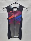 Louis Garneau Men s Pro Carbon Triathlon Top -sm-pop Lycra And Coldblack Uv Prot