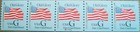 Blue G-rate 1st Class Presort Scott 2888 Mnh 5 Coils Pnc5 Plate Numbered S11111