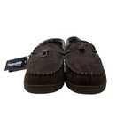 Weatherproof Mens Brown Plaid Lining Thinsulate Moccasin Slippers Size Xl - New