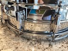 Ludwig 5x14 Super-sensitive  410 Snare Drum 1970s Blue olive Super Clean
