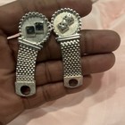 Dice Craps Silver Tone Cuff Links Las Vegas Snake Eyes Gambling Bet Casino Games