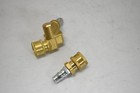 Brass Pressure Washer Nozzle Pivoting Coupler Max 4500 Psi 1 4  Quick Connect
