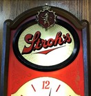 Vintage Stroh   s Lighted Clock Beer Sign  see Description 