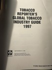 1997 Global Tobacco Industry Guide Tobacco Reporter Trade Directory Cigarette