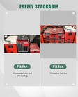 Besteryus Packout Mount For Honda Talon Cargo Bed - Large 1 5 Powder Coated