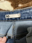 So Goods For Life High Rise Slim Skinny Jegging Jeans Distressed Light Wash 17s